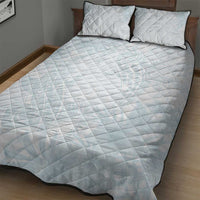 Polynesia Quilt Bed Set Sharks Duo Tropical Off White LT7 - Polynesian Pride