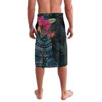 Niue Personalised Lavalava Hiapo Mix Coconut Crab LT7 - Polynesian Pride