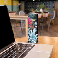 Niue Skinny Tumbler Hiapo Mix Coconut Crab LT7 - Polynesian Pride