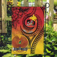 Papua New Guinea 50 Years Garden Flag Motuan Motifs LT7 Garden Flag Colorful - Polynesian Pride