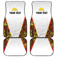 Personalized Papua New Guinea Car Mats Hapi De bilong Indipendens PNG LT7 - Polynesian Pride