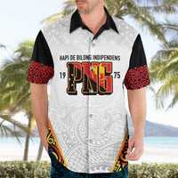 Personalized Papua New Guinea Hawaiian Shirt Hapi De bilong Indipendens PNG LT7 - Polynesian Pride