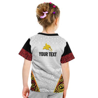 Personalized Papua New Guinea Kid T Shirt Hapi De bilong Indipendens PNG