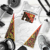 Personalized Papua New Guinea Men Tank Top Hapi De bilong Indipendens PNG LT7 - Polynesian Pride