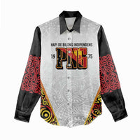 Personalized Papua New Guinea Women Casual Shirt Hapi De bilong Indipendens PNG