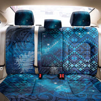 Aotearoa Taniko Matariki Back Car Seat Cover Cosmic Blue