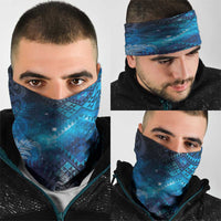 Aotearoa Taniko Matariki Neck Gaiter Cosmic Blue LT7 - Polynesian Pride