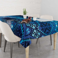 Aotearoa Taniko Matariki Tablecloth Cosmic Blue LT7 - Polynesian Pride
