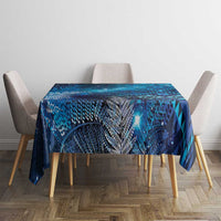 Aotearoa Taniko Matariki Tablecloth Cosmic Blue LT7 - Polynesian Pride