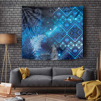 Aotearoa Taniko Matariki Tapestry Cosmic Blue LT7 Blue - Polynesian Pride