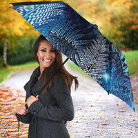 Aotearoa Taniko Matariki Umbrella Cosmic Blue LT7 - Polynesian Pride