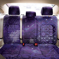 Aotearoa Taniko Matariki Back Car Seat Cover Cosmic Violet