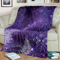 Aotearoa Taniko Matariki Blanket Cosmic Violet LT7 - Polynesian Pride