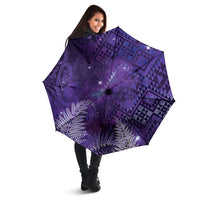 Aotearoa Taniko Matariki Umbrella Cosmic Violet LT7 - Polynesian Pride