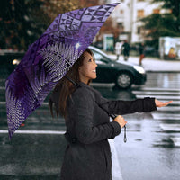 Aotearoa Taniko Matariki Umbrella Cosmic Violet LT7 - Polynesian Pride