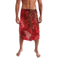 Aotearoa Taniko Matariki Lavalava Cosmic Red LT7 Red - Polynesian Pride