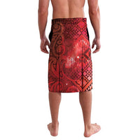 Aotearoa Taniko Matariki Lavalava Cosmic Red LT7 - Polynesian Pride