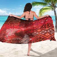 Aotearoa Taniko Matariki Sarong Cosmic Red LT7 - Polynesian Pride