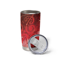 Aotearoa Taniko Matariki Tumbler Cup Cosmic Red LT7 - Polynesian Pride