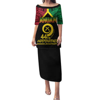 Vanuatu 44th Independence Anniversary Family Matching Puletasi and Hawaiian Shirt LT7 Mom's Dress Colorful - Polynesian Pride