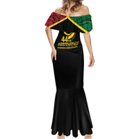 Vanuatu 44th Independence Anniversary Mermaid Dress LT7 - Polynesian Pride