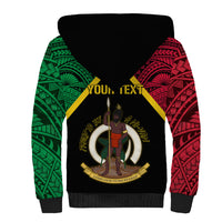 Vanuatu 44th Independence Anniversary Sherpa Hoodie LT7 - Polynesian Pride