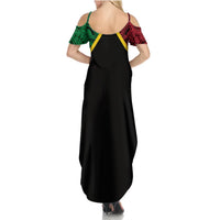 Vanuatu 44th Independence Anniversary Summer Maxi Dress LT7 - Polynesian Pride
