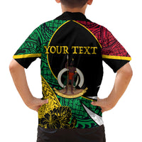 Vanuatu Independence Day Yumi 44 Family Matching Puletasi and Hawaiian Shirt LT7 - Polynesian Pride