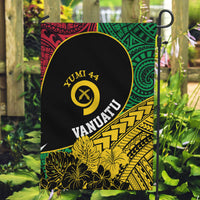 Vanuatu Independence Day Yumi 44 Garden Flag LT7 Garden Flag Colorful - Polynesian Pride