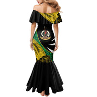 Vanuatu Independence Day Yumi 44 Mermaid Dress LT7 - Polynesian Pride