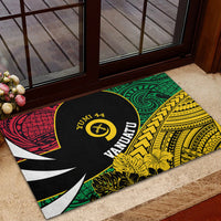 Vanuatu Independence Day Yumi 44 Rubber Doormat LT7 - Polynesian Pride