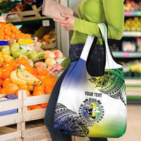 Malampa Day Grocery Bag Emblem Gradient Style LT7 - Polynesian Pride