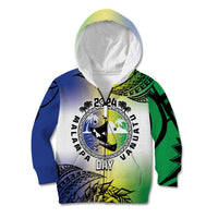 Malampa Day Kid Hoodie Emblem Gradient Style