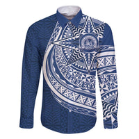 Tonga Queen Salote College Personalized Family Matching Off Shoulder Maxi Dress and Hawaiian Shirt Ngatu Tokelaufeletoa Motifs