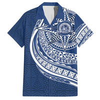 Tonga Queen Salote College Personalized Family Matching Tank Maxi Dress and Hawaiian Shirt Ngatu Tokelaufeletoa Motifs