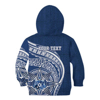 Tonga Queen Salote College Personalized Kid Hoodie Ngatu Tokelaufeletoa Motifs