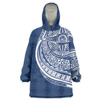Tonga Queen Salote College Personalized Wearable Blanket Hoodie Ngatu Tokelaufeletoa Motifs