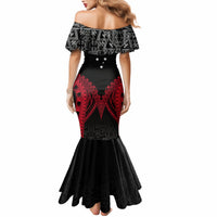Personalised PNG Mermaid Dress Papua Motuan Mirror Style LT7 - Polynesian Pride