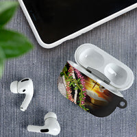 Hawaii Mokihana Mix Pikake Leis Mahalo 'Olelo AirPods Case Black LT7 - Polynesian Pride