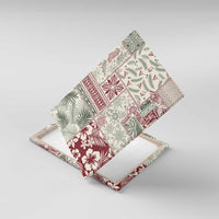 Aloha Hawaii Pastel Christmas Patchwork Canvas Wall Art Classic Style - Polynesian Pride