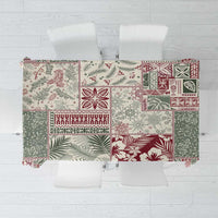 Aloha Hawaii Pastel Christmas Patchwork Tablecloth Classic Style LT7 Pastel Green - Polynesian Pride