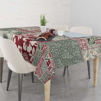 Aloha Hawaii Pastel Christmas Patchwork Tablecloth Classic Style LT7 - Polynesian Pride