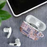 Aloha Hawaii Pastel Christmas Patchwork AirPods Case Rustic Style LT7 - Polynesian Pride