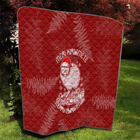 New Zealand Christmas Quilt Silver Fern Mix Kiwi Bird Ver01 LT7 - Polynesian Pride