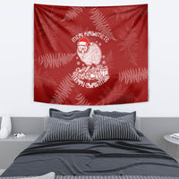 New Zealand Christmas Tapestry Silver Fern Mix Kiwi Bird Ver01 LT7 - Polynesian Pride