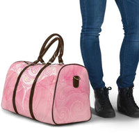 Breast Cancer Awareness Maori Aotearoa Travel Bag Manta Ray - Pink Glaze - Polynesian Pride