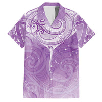 Epilepsy Awareness Maori Aotearoa Hawaiian Shirt Manta Ray - Purple Glaze LT7 Purple - Polynesian Pride