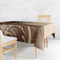 Samoa Siapo Mamanu Tablecloth Plumeria Mocha Motifs LT7 - Polynesian Pride