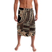 Samoa Siapo Mamanu Lavalava Plumeria Black Motifs LT7 Black - Polynesian Pride