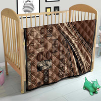 Pasifika Women's Day - Samoa Siapo Malu Tattoo Inspired Quilt Brown LT7 - Polynesian Pride